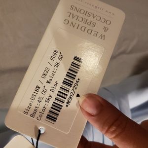 Sky blue dress NEVER WORN